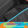 imageBDK Scooby Doo Dog Car Seat Covers 2Pack Front Seats  Dog Seat Protectors with Storage Pocket Heavy Duty Oxford Fabric with NonSlip Stitching Interior Covers for Auto Truck Van SUVFront Seat Cover
