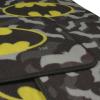 imageBDK WBMT1301 Batman Carpet Car Floor Mats Black ampamp Yellow Logo  4 Pieces Rubber Backing Front ampamp Rear Full SetClassic Batman with Bats