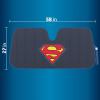 imageBDK Warner Bros DC Comics New Superman 2022 Car Accessories Accordion Folding Windshield Sun Shade UV Block Double Bubble Car Window Shades 58 x 27 in Keeps Vehicle Cool Protects from Sun DamageSuperman Blue