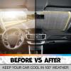 imageBDK Warner Bros DC Comics New Superman 2022 Car Accessories Accordion Folding Windshield Sun Shade UV Block Double Bubble Car Window Shades 58 x 27 in Keeps Vehicle Cool Protects from Sun DamageNew Tweety Bird
