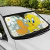imageBDK Warner Bros DC Comics New Superman 2022 Car Accessories Accordion Folding Windshield Sun Shade UV Block Double Bubble Car Window Shades 58 x 27 in Keeps Vehicle Cool Protects from Sun DamageNew Tweety Bird