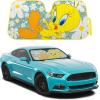 imageBDK Warner Bros DC Comics New Superman 2022 Car Accessories Accordion Folding Windshield Sun Shade UV Block Double Bubble Car Window Shades 58 x 27 in Keeps Vehicle Cool Protects from Sun DamageNew Tweety Bird