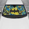 imageBDK Warner Bros DC Comics New Superman 2022 Car Accessories Accordion Folding Windshield Sun Shade UV Block Double Bubble Car Window Shades 58 x 27 in Keeps Vehicle Cool Protects from Sun DamageBatman