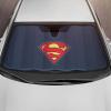 imageBDK Warner Bros DC Comics New Superman 2022 Car Accessories Accordion Folding Windshield Sun Shade UV Block Double Bubble Car Window Shades 58 x 27 in Keeps Vehicle Cool Protects from Sun DamageSuperman Blue