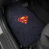imageBDK Warner Bros DC Comics Superman 4pc Carpet Floor Mats Car Accessories  Set for Car Truck Van SUV  NoSlip Grip  Universal Fit Front 26quot x 165quot Rear 14quot x 165quotSuperman