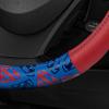 imageBDK Warner Bros DC Comics Superman Car Accessories Ergonomic Grip Steering Wheel Cover  Universal Size 145155 in Diameter Protects and Insulates for Car Truck Van SUVSuperman Steering Wheel Cover