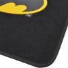 imageBDK Warner Brothers DC Comics Superman Car Accessories Floor Mats  Universal Fit Front 26 x 165 in ampamp Rear 14 x 165 in Full Set Black Car Mats with NonSlip GripClassic Batman