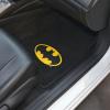 imageBDK Warner Brothers DC Comics Superman Car Accessories Floor Mats  Universal Fit Front 26 x 165 in ampamp Rear 14 x 165 in Full Set Black Car Mats with NonSlip GripClassic Batman