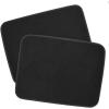 imageBDK Warner Brothers DC Comics Superman Car Accessories Floor Mats  Universal Fit Front 26 x 165 in ampamp Rear 14 x 165 in Full Set Black Car Mats with NonSlip GripClassic Batman