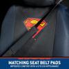 imageBDK Warner Brothers DC Superman Front ampamp Rear Car Seat Covers Full Set  Easy to Install Durable ampamp Polyester Car Seat Cover  All Vehicles Airbag Compatible Universal Car Accessories Black ampamp Gray2 Front