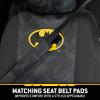 imageBDK Warner Brothers DC Superman Front ampamp Rear Car Seat Covers Full Set  Easy to Install Durable ampamp Polyester Car Seat Cover  All Vehicles Airbag Compatible Universal Car Accessories Black ampamp Gray2 Front