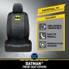 imageBDK Warner Brothers DC Superman Front ampamp Rear Car Seat Covers Full Set  Easy to Install Durable ampamp Polyester Car Seat Cover  All Vehicles Airbag Compatible Universal Car Accessories Black ampamp Gray2 Front