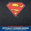 imageBDK Warner Brothers DC Superman Front ampamp Rear Car Seat Covers Full Set  Easy to Install Durable ampamp Polyester Car Seat Cover  All Vehicles Airbag Compatible Universal Car Accessories Black ampamp Gray2 Front