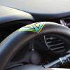 imageBDK Warner Brothers Scooby Doo Car Steering Wheel Cover  NonSlip Ergonomic Grip Lining  Durable Faux Leather Steering Wheel Cover  Easy Installation 145155 in Diameter Car Accessories Black