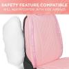 imageBlingStitch Car Seat Covers Full Set  Luxurious Black Vegan Leather Seat Covers for CarsFull Set