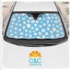 imageCampampC Blue Daisy Car Windshield Sun Shade  Sun Visor Sunshade for Car Windshield  Window Shades for Cars SUV ampamp Truck  Dash Cover UV Protection for Front Window Shade Accessories  57quot x 27quotBlue Daisy