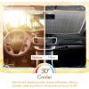 imageCampampC Blue Daisy Car Windshield Sun Shade  Sun Visor Sunshade for Car Windshield  Window Shades for Cars SUV ampamp Truck  Dash Cover UV Protection for Front Window Shade Accessories  57quot x 27quotSage Floral