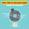 imageChupa Chups Sweet Mint Car Air Freshener Vent Clips  Cute Car Accessories Long Lasting Freshies Vehicle Scents Air Freshener for Women Area Deodorizer Odor Eliminator New Fresh Smell 2 CountSweet Mint