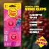 imageChupa Chups Sweet Mint Car Air Freshener Vent Clips  Cute Car Accessories Long Lasting Freshies Vehicle Scents Air Freshener for Women Area Deodorizer Odor Eliminator New Fresh Smell 2 CountTropical Berry
