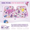 imageCinnamoroll Cute Windshield Sun Shade Official Sanrio Sun Shade for Window Cinnamoroll Car Accessories for Women Lemon ChillHello Kitty and Friends