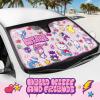 imageCinnamoroll Cute Windshield Sun Shade Official Sanrio Sun Shade for Window Cinnamoroll Car Accessories for Women Lemon ChillHello Kitty and Friends