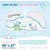 imageCinnamoroll Cute Windshield Sun Shade Official Sanrio Sun Shade for Window Cinnamoroll Car Accessories for Women Lemon ChillLemon Chill Cinnamoroll