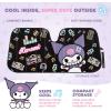 imageCinnamoroll Cute Windshield Sun Shade Official Sanrio Sun Shade for Window Cinnamoroll Car Accessories for Women Lemon ChillNeon Party Kuromi