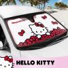 imageCinnamoroll Cute Windshield Sun Shade Official Sanrio Sun Shade for Window Cinnamoroll Car Accessories for Women Lemon ChillRed Bow Dreams