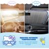 imageCinnamoroll Cute Windshield Sun Shade Official Sanrio Sun Shade for Window Cinnamoroll Car Accessories for Women Lemon ChillSummer Sailing Hello Kitty