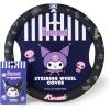 imageCinnamoroll Steering Wheel Cover Official Sanrio Car Steering Wheel Cover with Easy Clipon Car Air Freshener  Cute and LongLasting Cinnamoroll Air Freshener for Car Odor Eliminator Fun ScentsKuromi