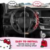 imageCinnamoroll Steering Wheel Cover Official Sanrio Car Steering Wheel Cover with Easy Clipon Car Air Freshener  Cute and LongLasting Cinnamoroll Air Freshener for Car Odor Eliminator Fun ScentsHello Kitty Bows