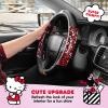 imageCinnamoroll Steering Wheel Cover Official Sanrio Car Steering Wheel Cover with Easy Clipon Car Air Freshener  Cute and LongLasting Cinnamoroll Air Freshener for Car Odor Eliminator Fun ScentsHello Kitty Bows