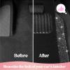 imageDiamond Bling Car Mats 4Piece Set Shiny Rhinestone Crystal Carpet Car Floor Mats TwoTone Floor Mats for Cars Cute Automotive Floor Mats for Women BlackBlack