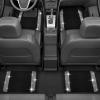 imageDiamond Bling Car Mats 4Piece Set Shiny Rhinestone Crystal Carpet Car Floor Mats TwoTone Floor Mats for Cars Cute Automotive Floor Mats for Women BlackSilver