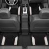 imageDiamond Bling Car Mats 4Piece Set Shiny Rhinestone Crystal Carpet Car Floor Mats TwoTone Floor Mats for Cars Cute Automotive Floor Mats for Women BlackPink Silver
