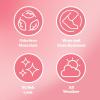 imageDiamondLuxe Car Floor Mats Stylish Faux Leather Car Mats with Diamond Stitched Detail and Matching Taping Universally Sized AllWeather Floor Mats for Cars Trucks SUV Full Set PinkPink