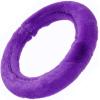 imageFaux Fur Steering Wheel Cover for Women  Wool Sheepskin Fluffy Fleece Warm and Cozy Comfort for Hands in Winter Fits Most Steering Wheel Sizes 145  15 inchPurple Faux Fur