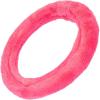 imageFaux Fur Steering Wheel Cover for Women  Wool Sheepskin Fluffy Fleece Warm and Cozy Comfort for Hands in Winter Fits Most Steering Wheel Sizes 145  15 inchHot Pink Faux Fur