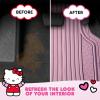 imageHello Kitty Car Mats 4pc Floor Mats for Cars Trucks SUVs Grey Car Floor Mats for Women Men Accessories Rubber Heavy Duty Cute NonSlip Always Front Rear Hello Kitty Cars Accessories GrayPinkPink