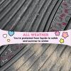 imageHello Kitty Car Mats 4pc Floor Mats for Cars Trucks SUVs Grey Car Floor Mats for Women Men Accessories Rubber Heavy Duty Cute NonSlip Always Front Rear Hello Kitty Cars Accessories GrayPinkGray with Pink Bows