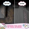 imageHello Kitty Car Mats 4pc Floor Mats for Cars Trucks SUVs Grey Car Floor Mats for Women Men Accessories Rubber Heavy Duty Cute NonSlip Always Front Rear Hello Kitty Cars Accessories GrayPinkGray with Pink Bows
