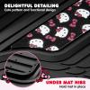 imageHello Kitty Car Mats 4pc Floor Mats for Cars Trucks SUVs Grey Car Floor Mats for Women Men Accessories Rubber Heavy Duty Cute NonSlip Always Front Rear Hello Kitty Cars Accessories GrayPinkBlack with Red Bows