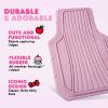 imageHello Kitty Car Mats 4pc Floor Mats for Cars Trucks SUVs Grey Car Floor Mats for Women Men Accessories Rubber Heavy Duty Cute NonSlip Always Front Rear Hello Kitty Cars Accessories GrayPinkPink