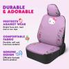 imageHello Kitty Car Seat Covers  Cute Front Seat Covers PU Leather Seat Covers for Cars SUV Van Trucks Hello Kitty Car Accessories 2pc BlackPurple