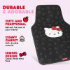 imageHello Kitty Car Seat Covers Car Floor Mats Steering Wheel Cover Windshield Sun Shade for Car Gift Pack Car Air Freshener Black and Pink Hello Kitty Car Accessories for Women 9pc Combo