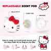 imageHello Kitty Car Seat Covers Car Floor Mats Steering Wheel Cover Windshield Sun Shade for Car Gift Pack Car Air Freshener Black and Pink Hello Kitty Car Accessories for Women 9pc Combo