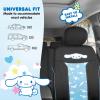 imageHello Kitty Cinnamoroll Car Seat Cover  Adorable Light Blue Front Seat Cover with Cute Cinnamoroll Design Durable and Comfortable Polyester Car Accessories Hello Kitty AccessoriesAdorable Cinnamoroll