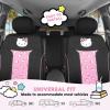 imageHello Kitty Cinnamoroll Car Seat Covers  Adorable Light Blue Front Seat Covers with Cute Cinnamoroll Design Durable and Comfortable Polyester Car Accessories Hello Kitty Accessories 2pc2 Seat Covers