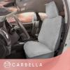 imagePlush Sherpa Fleece Car Seat Cover 1 Piece Gray Seat Cover for Cars with Soft Cushioned Touch Cute Automotive Interior Protector for Trucks Van SUV Car Accessories for WomenGray Fleece