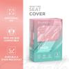 imagePlush Sherpa Fleece Car Seat Cover 1 Piece Gray Seat Cover for Cars with Soft Cushioned Touch Cute Automotive Interior Protector for Trucks Van SUV Car Accessories for WomenPink Sequin